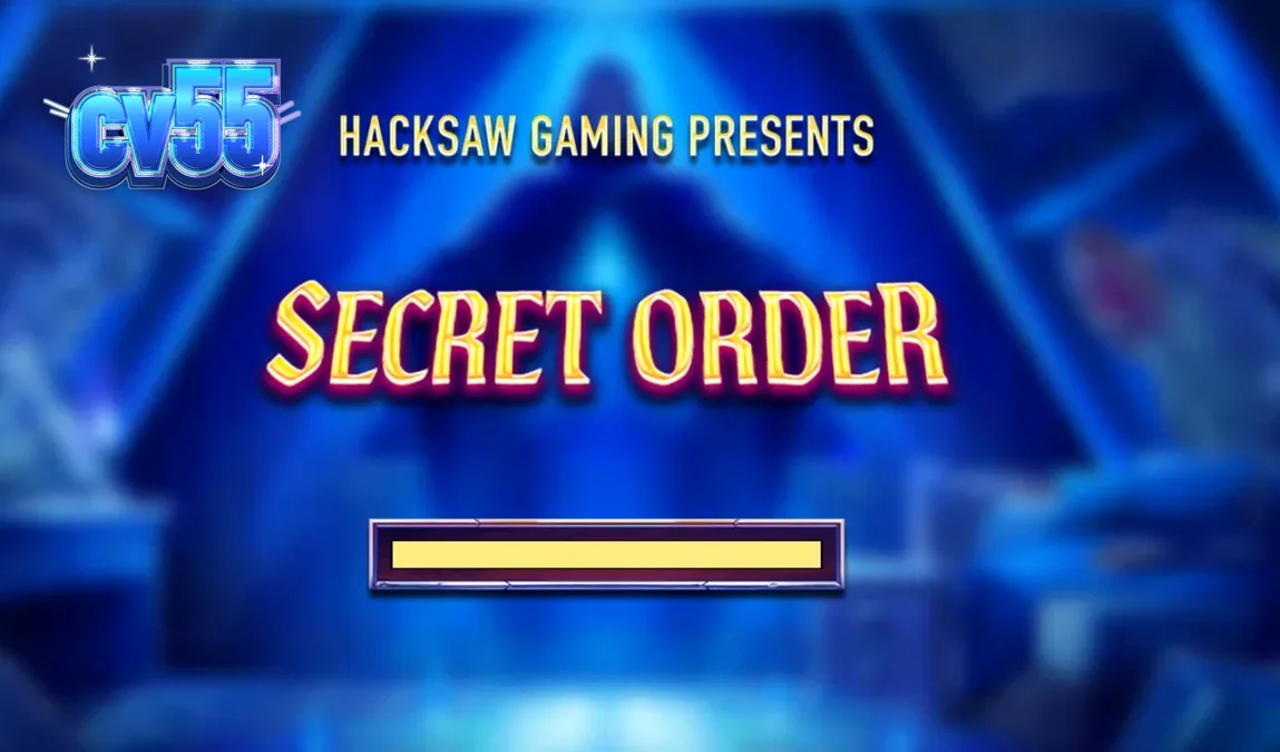 หน้าจอเกมสล็อต Secret Order ที่มีธีมลึกลับและสัญลักษณ์โบราณ